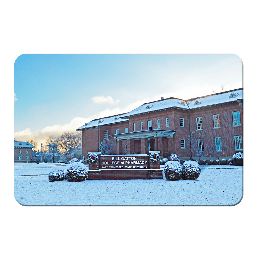 ETSU - Bill Gatton College of Pharmacy Winter - College Wall Art #Canvas