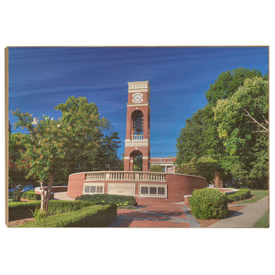 ETSU - Summer Alumni Plaza - College Wall Art #Wood