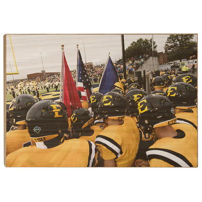 ETSU - Game Time - College Wall Art #Wood