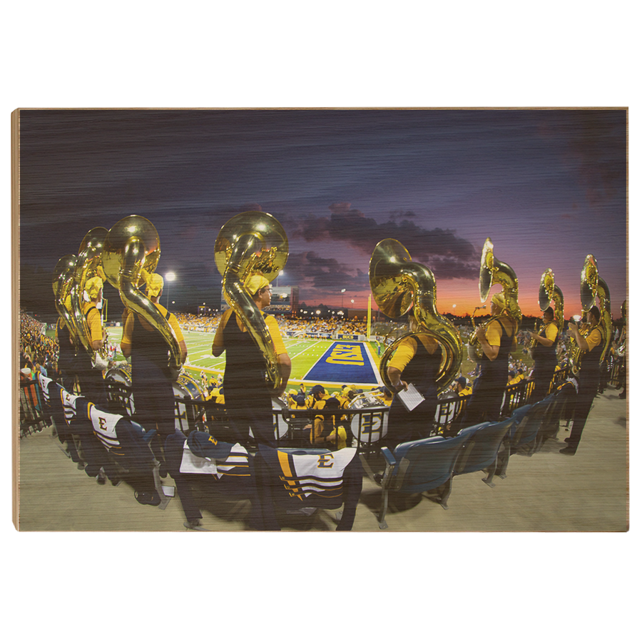 ETSU - Trombone Sunset - College Wall Art#Canvas