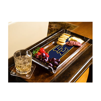 ETSU Bucs - E State Decorative Serving Tray