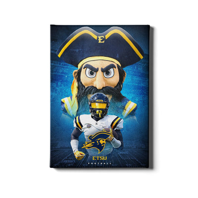 ETSU - This is ETSU Football - College Wall Art#Canvas