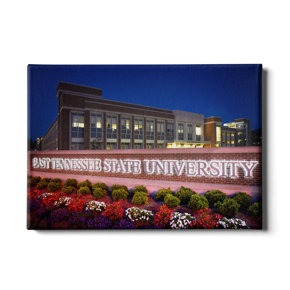 ETSU - East Tennessee State University - College Wall Art#Canvas