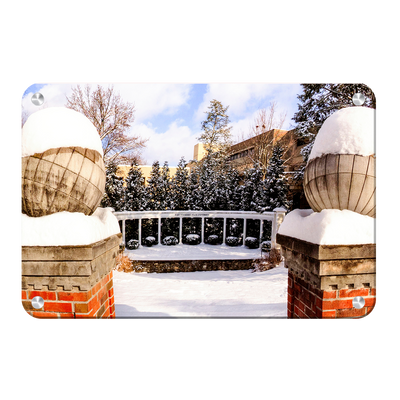 ETSU - Snow Day - College Wall Art#Metal