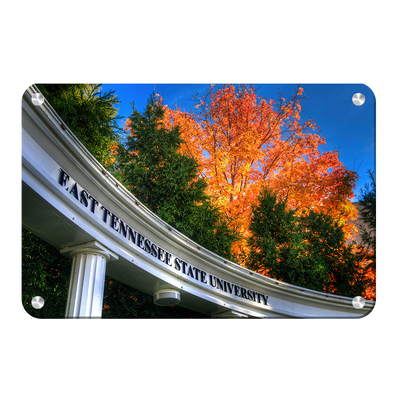 ETSU - Autumn Blaze - College Wall Art#Metal