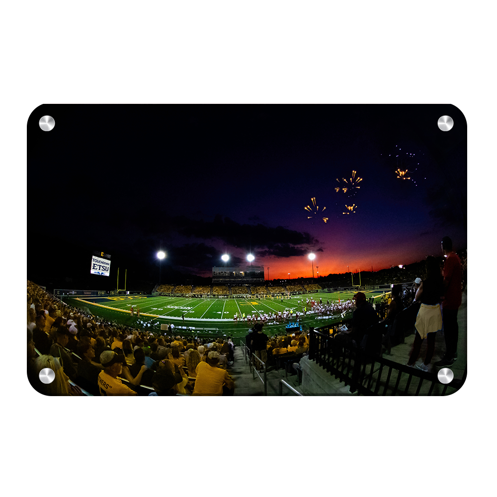 ETSU - Sunset Touchdown - College Wall Art#Canvas