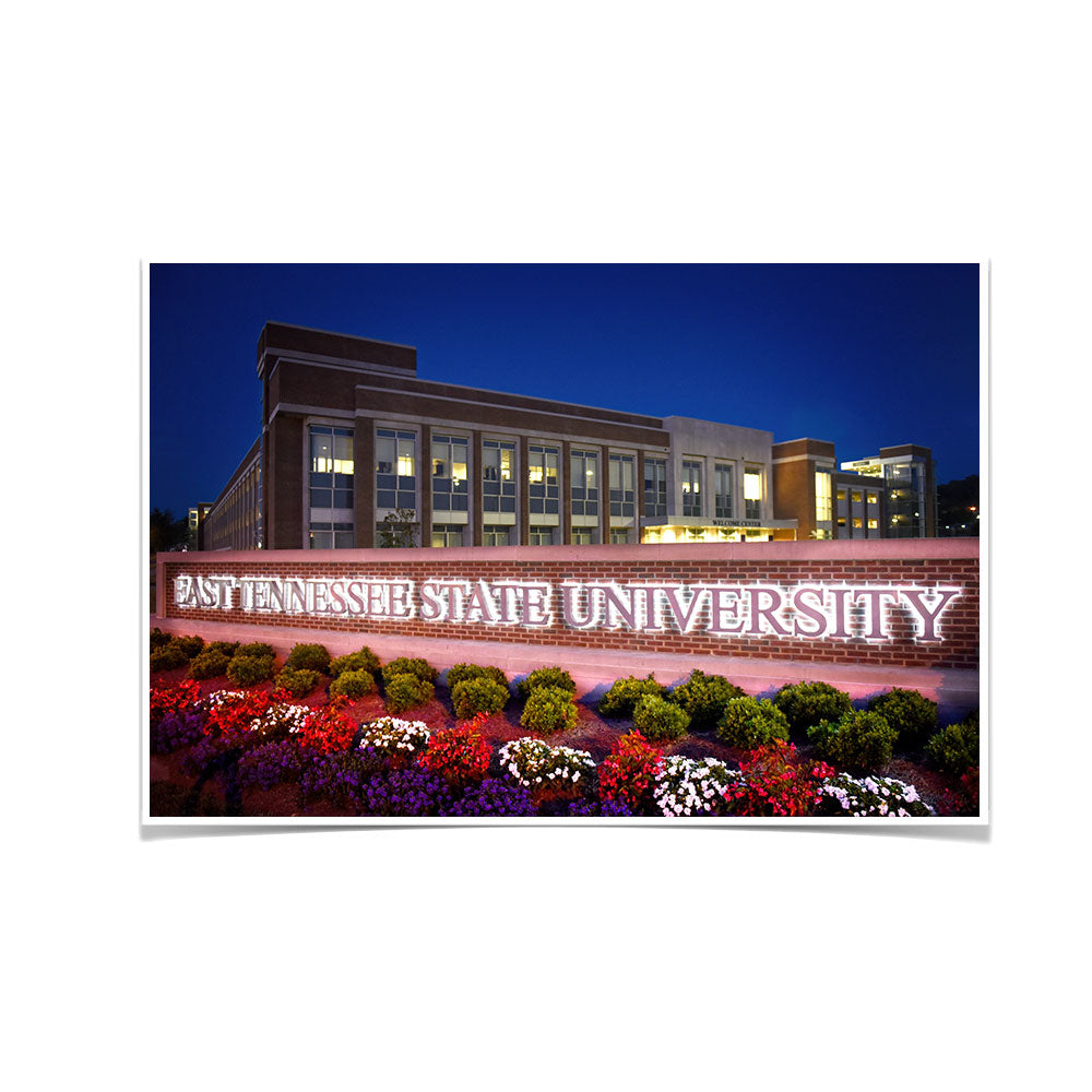 ETSU - East Tennessee State University - College Wall Art#Canvas