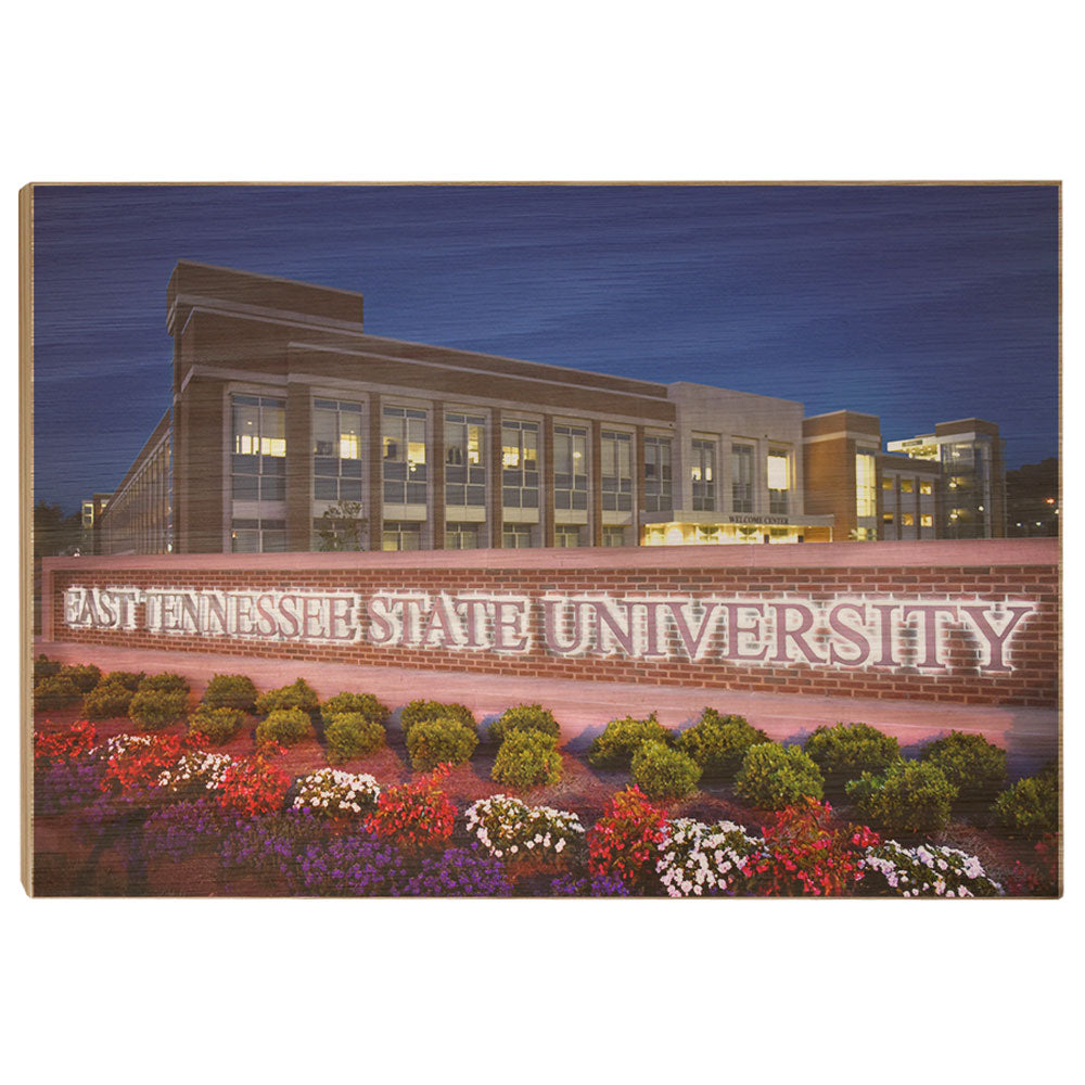 ETSU - East Tennessee State University - College Wall Art#Canvas