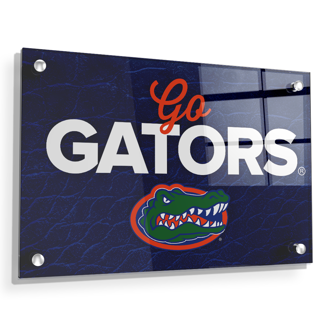 Florida Gators - Go Gators - College Wall Art #Canvas