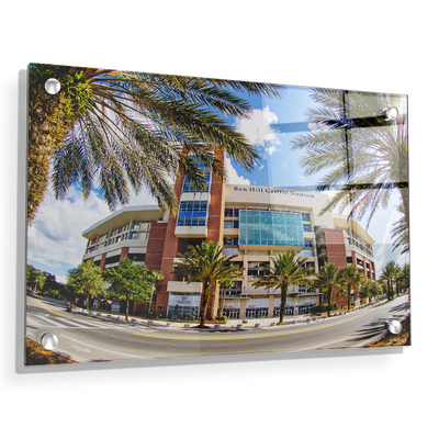 Florida Gators - Fisheye View Ben Hill Griffin Stadium - College Wall Art #Acrylic