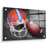 Florida Gators - Gator Ball Helmet - College Wall Art #Acrylic