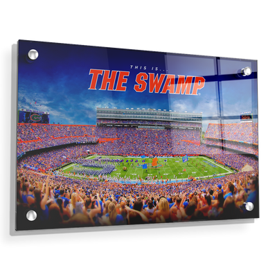 Florida Gators - The Swamp - College Wall Art #Acrylic