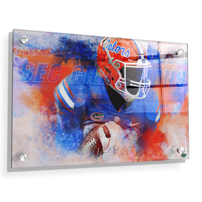 Florida Gators - SEC Champs - College Wall Art #Acrylic