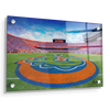 Florida Gators - Gators Mid Field - College Wall Art #Acrylic