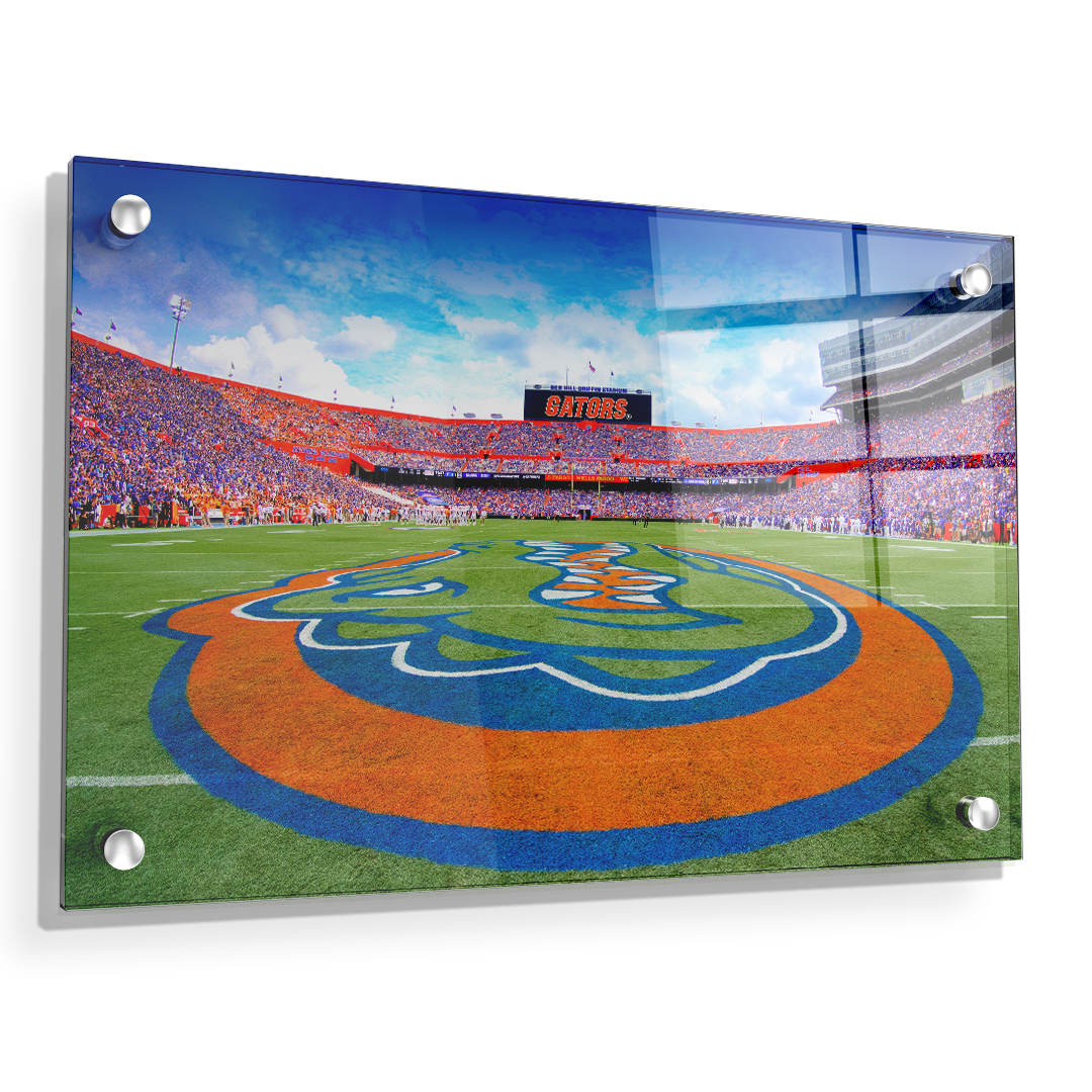 Florida Gators - Gators Mid Field - College Wall Art #Canvas