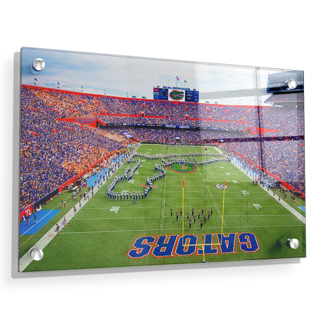 Florida Gators - Pride of the Sunshine- College Wall Art #Canvas