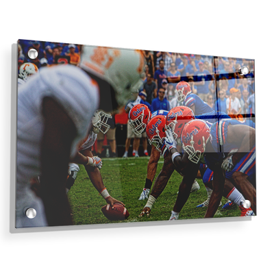 Florida Gators - Gator Line - College Wall Art #Acrylic