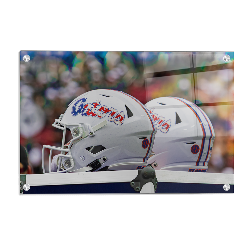 Florida Gators - USA Helmets - College Wall Art #Canvas