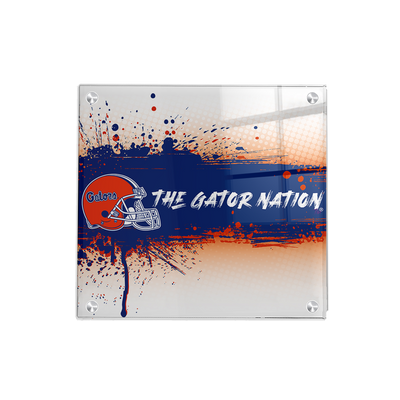 Florida Gators - The Gator Nation - College Wall Art #Acrylic