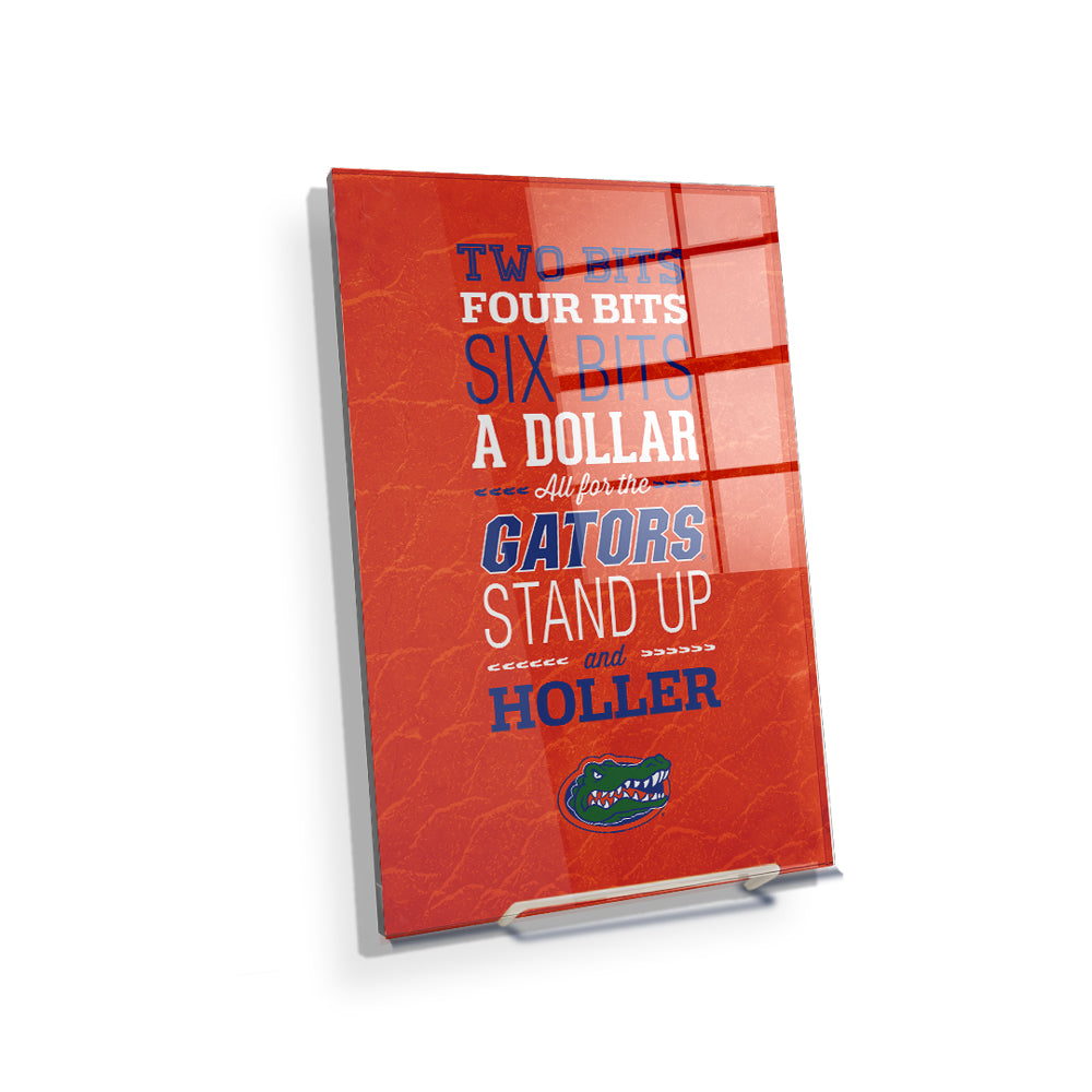 Florida Gators - Mr Two Bits - College Wall Art #Canvas