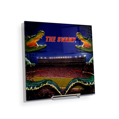 Florida Gators - Night Gator - College Wall Art #Acrylic Mini