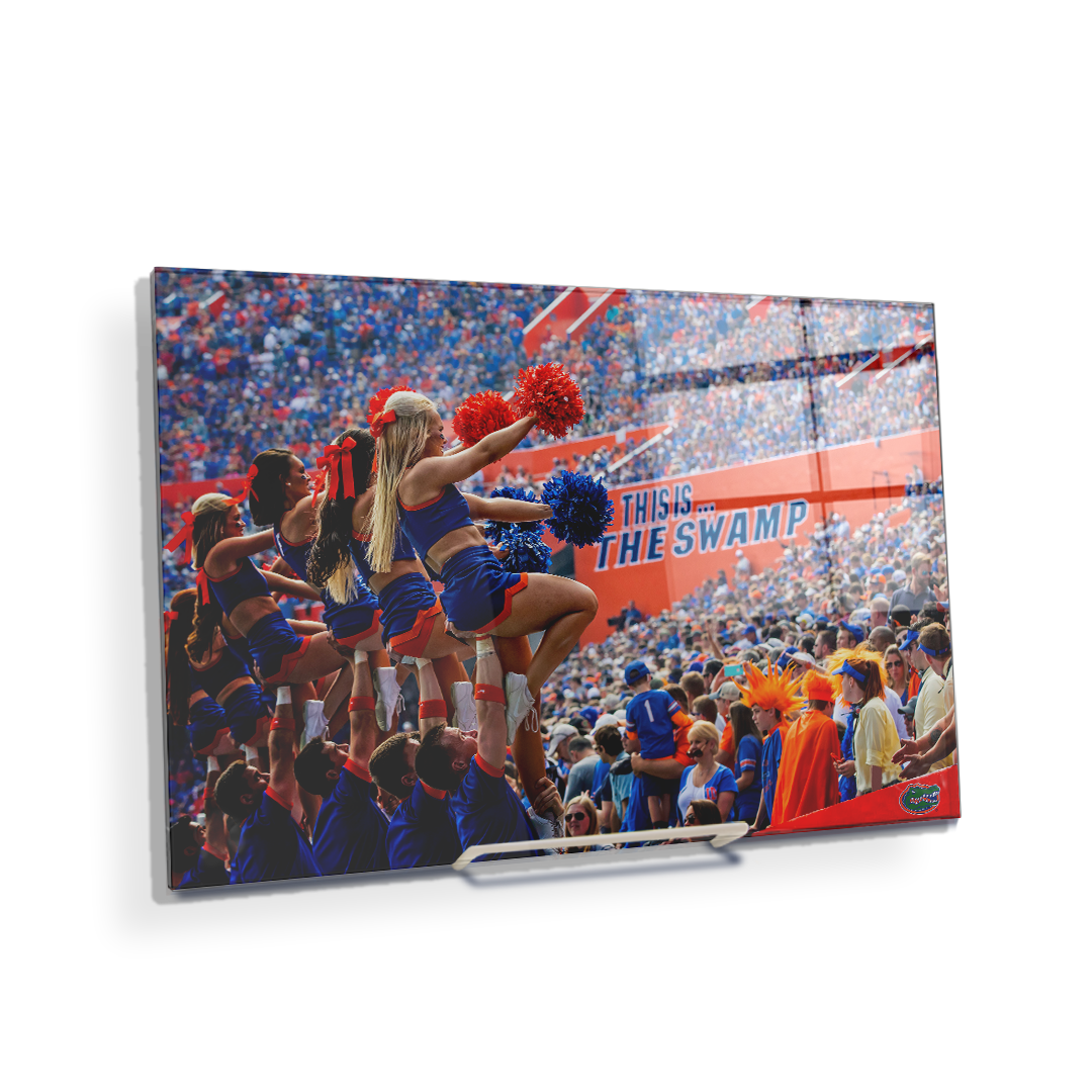 Florida Gators - Swamp Cheer - College Wall Art #Canvas