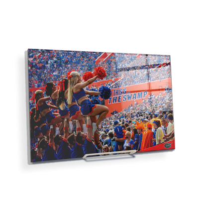 Florida Gators - Swamp Cheer - College Wall Art #Acrylic Mini