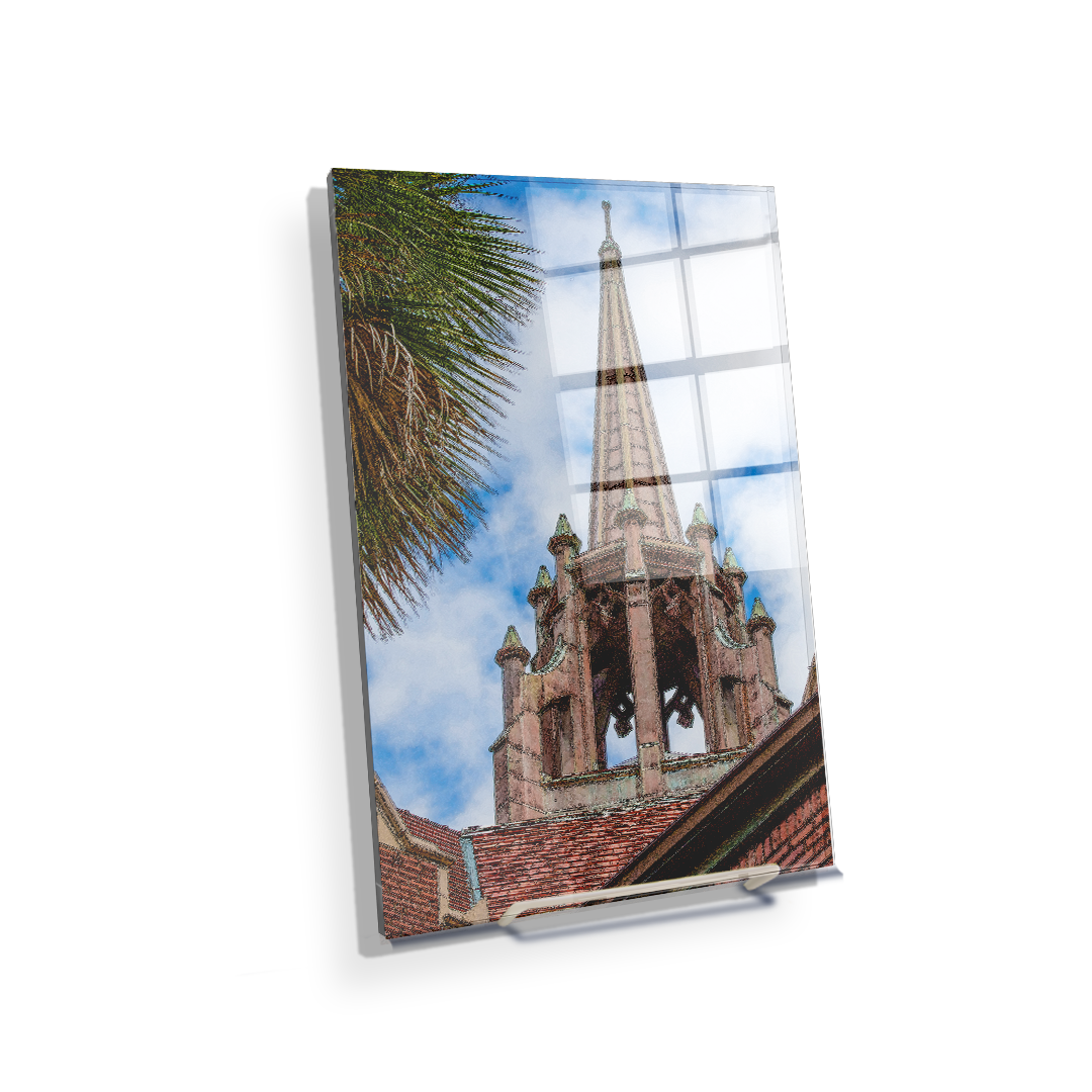 Florida Gators - Church Steeple - College Wall Art #Canvas