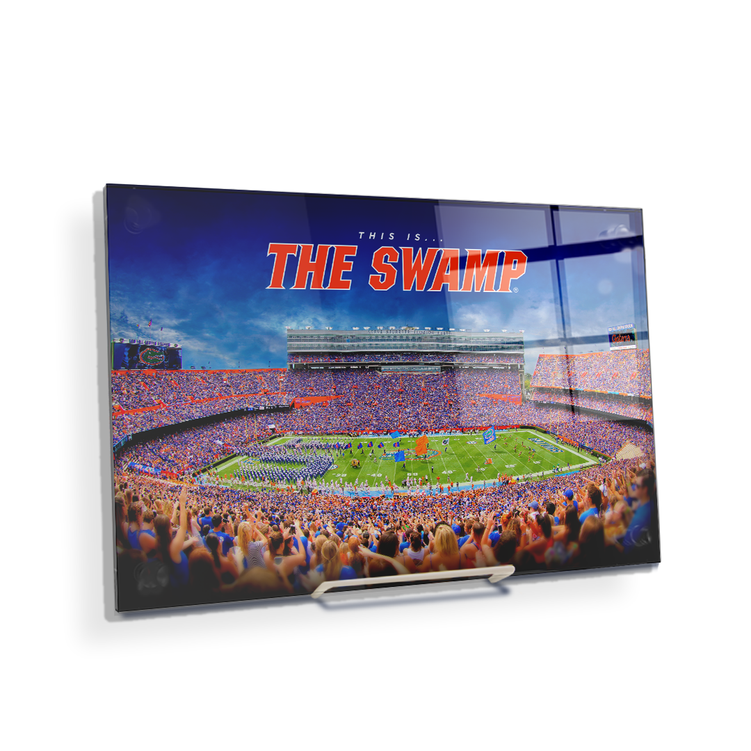Florida Gators - The Swamp - College Wall Art #Canvas