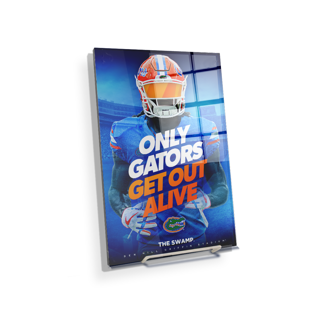 Florida Gators - Only Gators - College Wall Art #Canvas