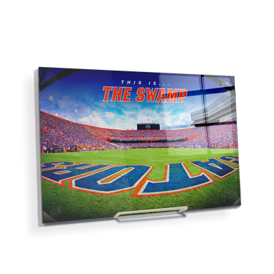 Florida Gators - This is the Swamp End Zone - College Wall Art #Acrylic Mini