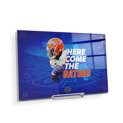 Florida Gators - Here Come the Gators - College Wall Art #Acrylic Mini