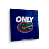 Florida Gators - Only Gators Blue - College Wall Art #Acrylic Mini