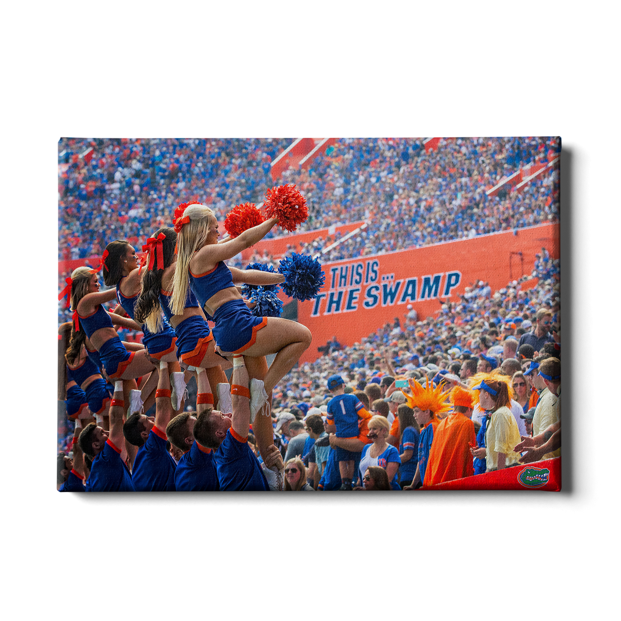 Florida Gators - Swamp Cheer - College Wall Art #Canvas