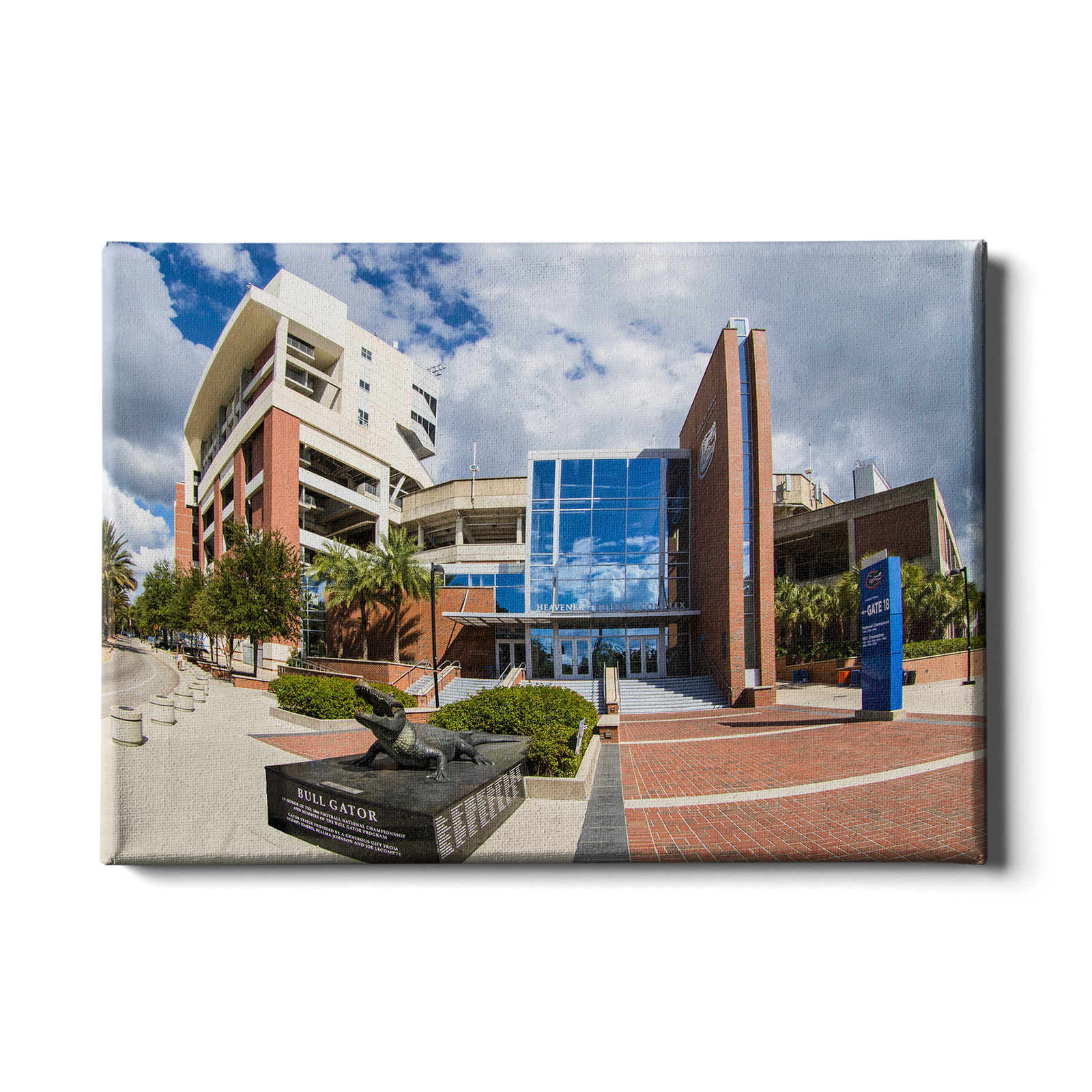 Florida Gators - Gate 18 - College Wall Art #Canvas