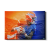 Florida Gators - Orange and Blue CHOMP - College Wall Art #Canvas