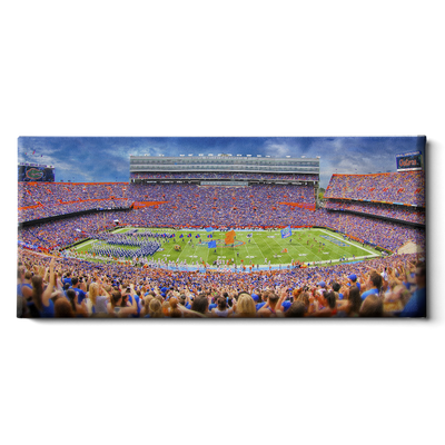 Florida Gators - Ben Hill Griffin Stadium Pano - College Wall Art #Canvas