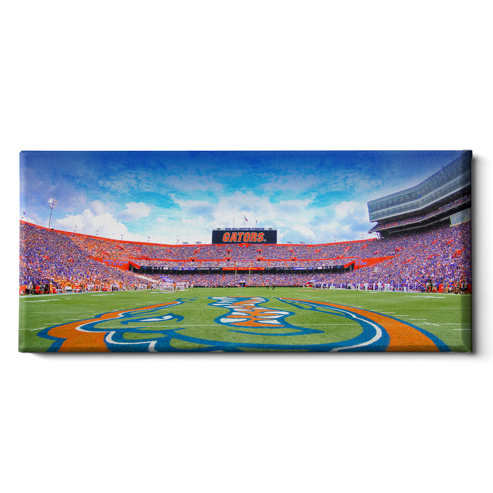 Florida Gators - Gators Panoramic - College Wall Art #Canvas