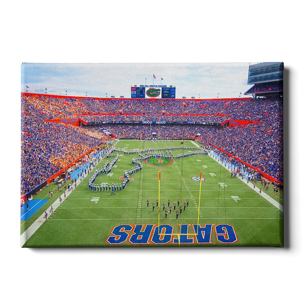 Florida Gators - Pride of the Sunshine- College Wall Art #Canvas