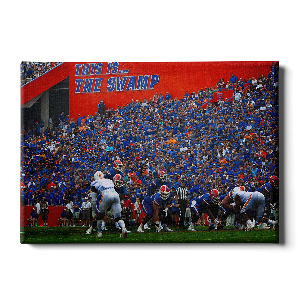 Florida Gators - In the Swamp - College Wall Art #Canvas