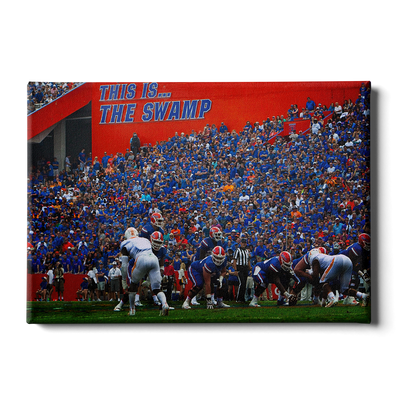 Florida Gators - In the Swamp - College Wall Art #Canvas