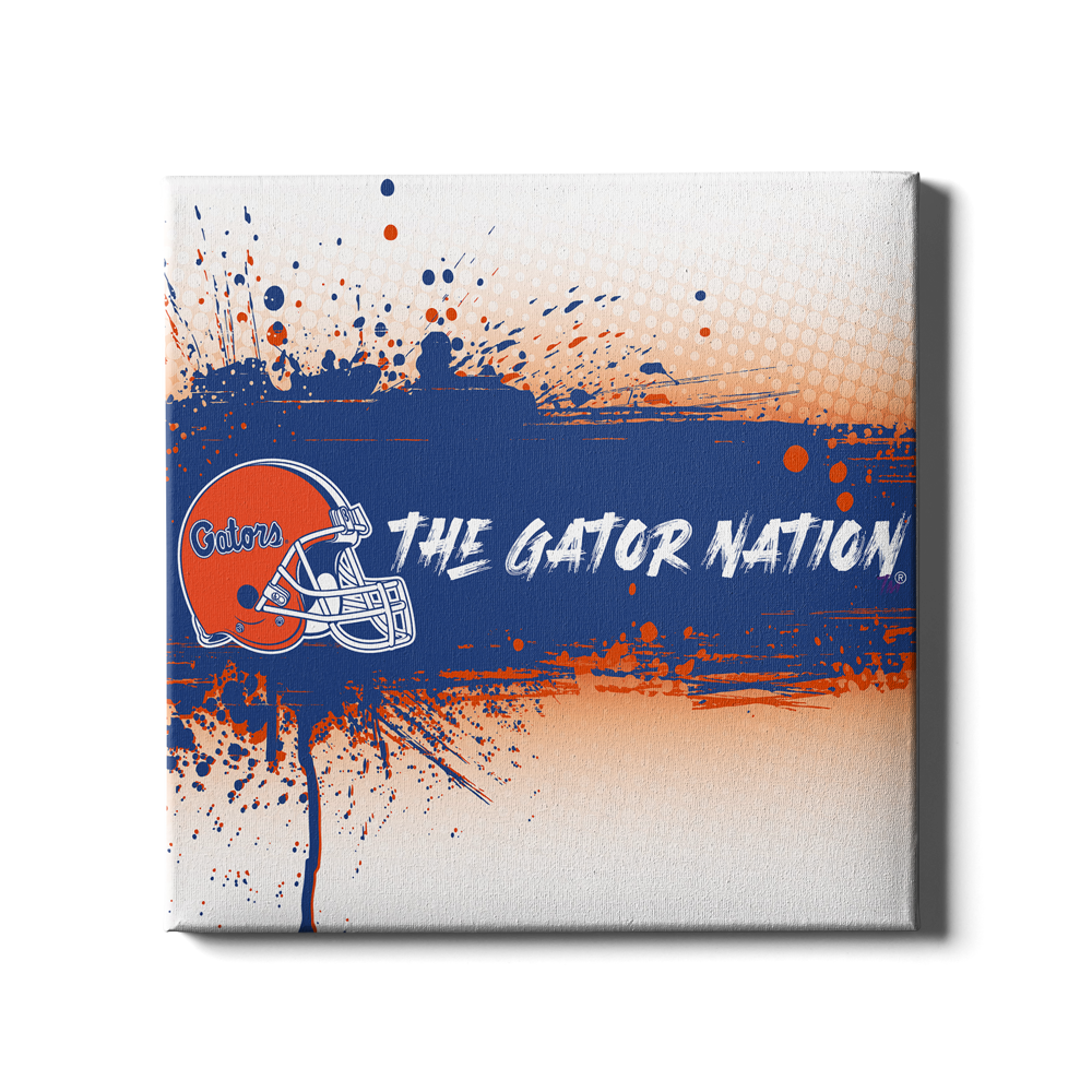 Florida Gators - The Gator Nation - College Wall Art #Canvas