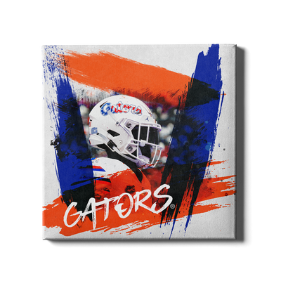 Florida Gators - Florida Gators Paint Splash - College Wall Art #Canvas