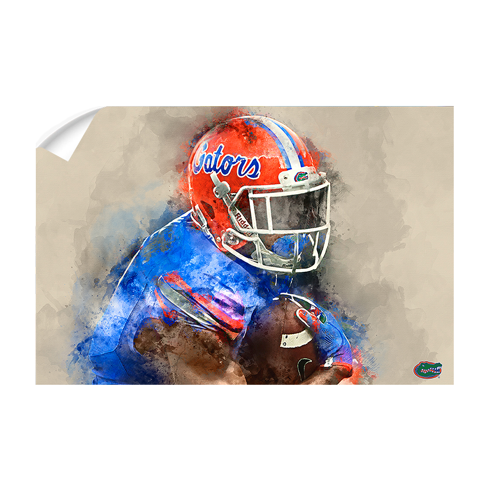 Florida Gators - Gator Watercolor - College Wall Art #Wall Decal
