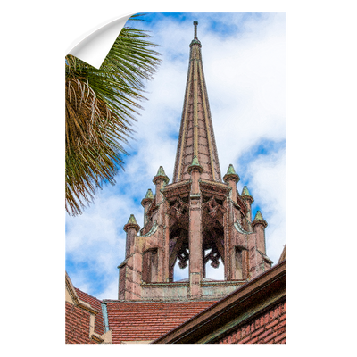 Florida Gators - Church Steeple - College Wall Art #Wall Decal