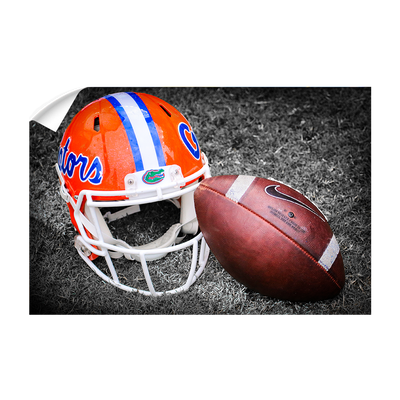 Florida Gators - Gator Ball Helmet - College Wall Art #Wall Decal