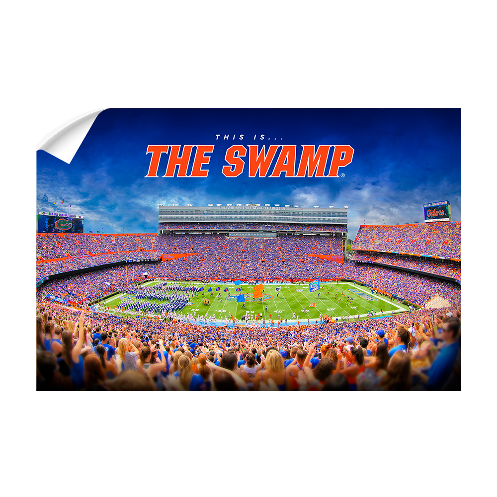 Florida Gators - The Swamp - College Wall Art #Canvas