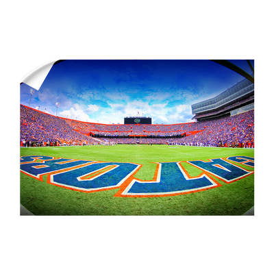 Florida Gators - Swamp End Zone - College Wall Art #Wall Decal