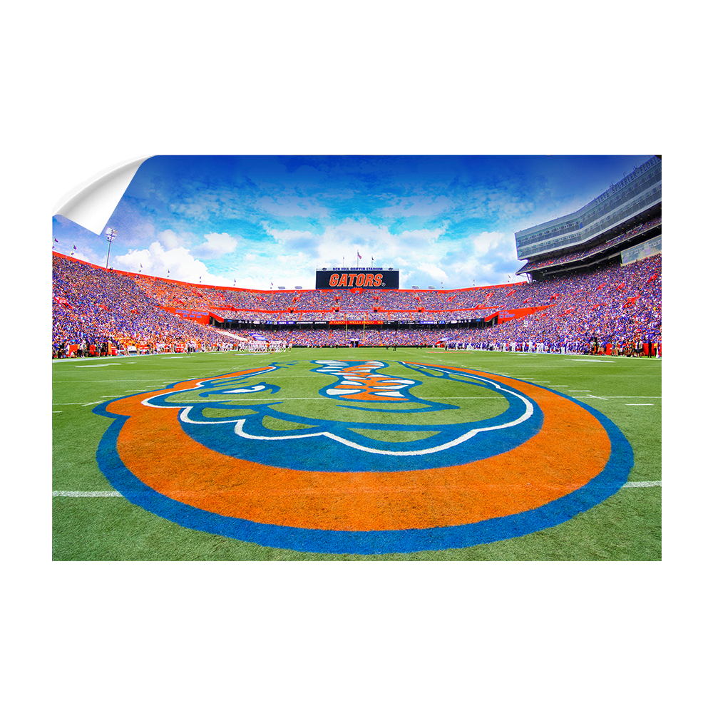 Florida Gators - Gators Mid Field - College Wall Art #Canvas