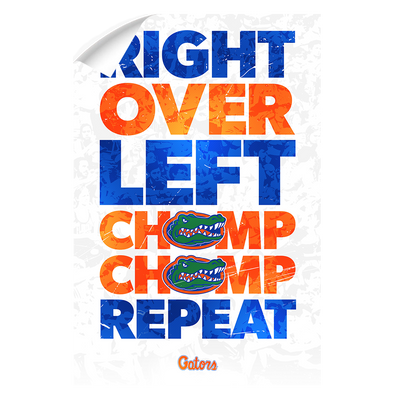 Florida Gators - Chomp Chomp - College Wall Art #Wall Decal